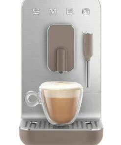 Promo ⌛ Smeg Home Barista Fully Automatic Coffee Machine Matte Taupe BCC02TPMAU 🤩 -Appliances Sales Store 846148060 5 720x928