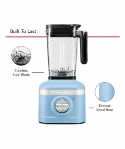 Best Pirce 😀 KitchenAid K400 Variable Speed Blender Blue Velvet 5KSB4027ABV 🔥 -Appliances Sales Store 849080260 3 720x928
