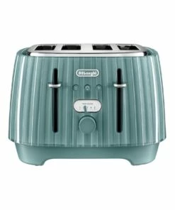 New π Delonghi Ballerina 4 Slice Toaster Laguna Green CTD4003GR π