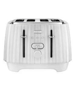 Deals ⭐ Delonghi Ballerina 4 Slice Toaster Opaline White CTD4003W 🔔