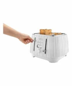 Deals ⭐ Delonghi Ballerina 4 Slice Toaster Opaline White CTD4003W 🔔 -Appliances Sales Store 851104450 3 720x928