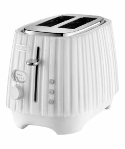 Budget π Delonghi Ballerina 2 Slice Toaster Opaline White CTD2003W π