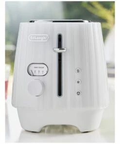 Budget 🎁 Delonghi Ballerina 2 Slice Toaster Opaline White CTD2003W 🔔 -Appliances Sales Store 851104720 6 720x928