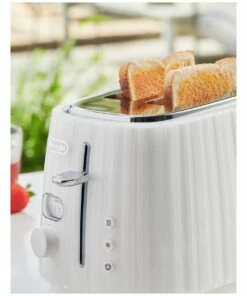 Budget 🎁 Delonghi Ballerina 2 Slice Toaster Opaline White CTD2003W 🔔 -Appliances Sales Store 851104720 7 720x928