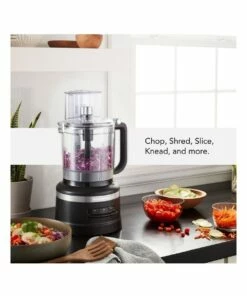 Promo 💯 KitchenAid 13 Cup Food Processor Matte Black 5KFP1319ABM 🔥 -Appliances Sales Store 854514280 3 720x928