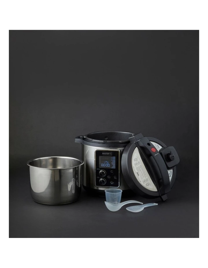 Top 10 β MasterPro Professional Steel 14 in 1 Multi Cooker Stainless Steel/Black MPPROSTEEL π 2 Top 10 β MasterPro Professional Steel 14 in 1 Multi Cooker Stainless Steel/Black MPPROSTEEL π - Image 2