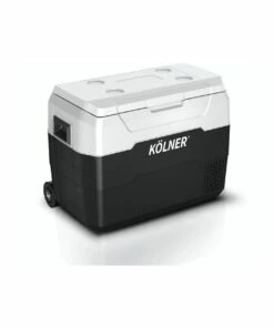 Best deal 👏 Kolner Portable 2in1 Fridge and Freezer & Trolley 40L Black 👍