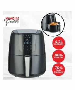 Buy π Kitchen Couture 4.2 Litre Air Fryer Digital Display Black 1400W Healthy Cooker π 12 Buy π Kitchen Couture 4.2 Litre Air Fryer Digital Display Black 1400W Healthy Cooker π -Appliances Sales Store 858077200 6 720x928