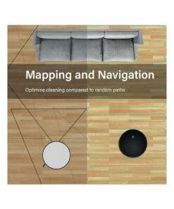 Best deal ❤️ MyGenie XSonic Robotic Vacuum Cleaner Carpet Floors Dry Wet Mopping Auto Robot 👏 -Appliances Sales Store 858077380 6 720x928