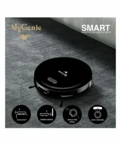 Flash Sale ⭐ MyGenie Smart Robotic Vacuum Cleaner App Controlled Carpet Floors Auto Robot 💯 -Appliances Sales Store 858077470 4 720x928