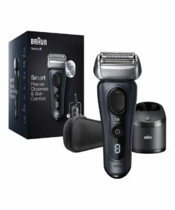New π€© Braun Series 8 3 1 Head Electric Shaver & Precision Trimmer Grey 8453CC π§¨