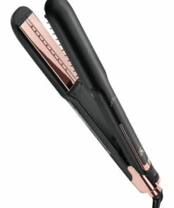 Cheap 🌟 VS Sassoon Steam Straight Brilliance Hair Straightener Black/Copper VSS9900A ⭐