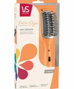 Promo 🌟 VS Sassoon Petite Style Hot Brush Peach VSLE112A 🧨 -Appliances Sales Store 858805300 4 720x928