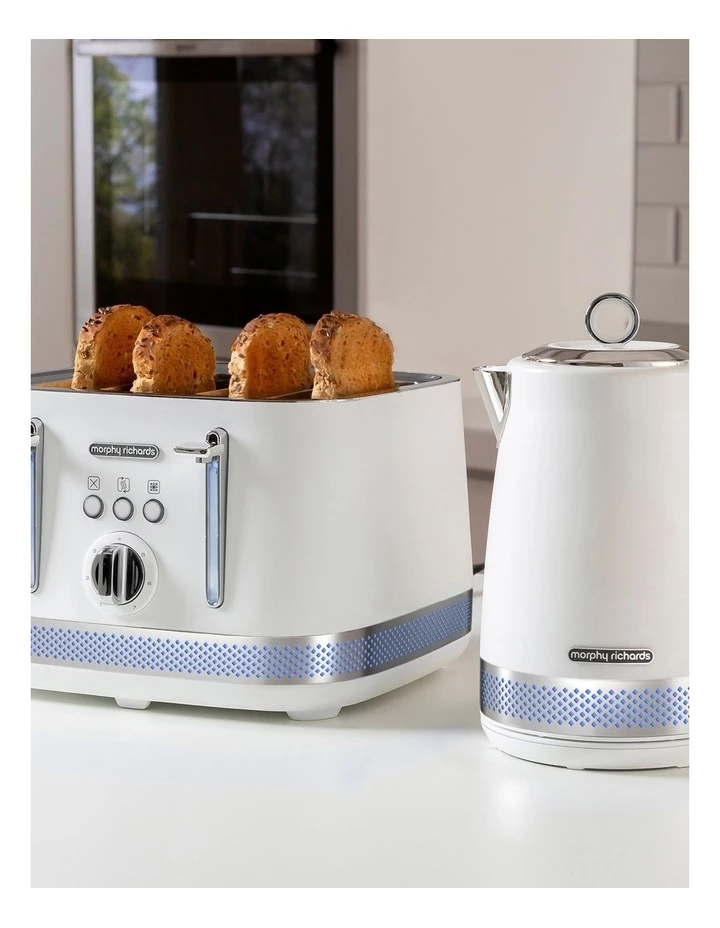 Buy β€οΈ Morphy Richards Illumination 4 Slice Toaster White/Black 248021 π 4 Buy β€οΈ Morphy Richards Illumination 4 Slice Toaster White/Black 248021 π - Image 4