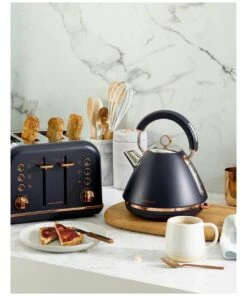 New ✔️ Morphy Richards Accents Rose Gold/ Blue Kettle 102041 👍 -Appliances Sales Store 859362310 3 720x928