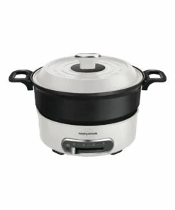 Flash Sale π Morphy Richards Multi Function Round Pot White MRMP18W π