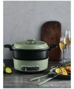 Buy ❤️ Morphy Richards Multi Function Round Pot Green MRMP18G ⌛ -Appliances Sales Store 859362670 3 720x928