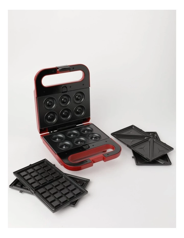 Deals βοΈ Cucina Essenziale 3 in 1 Snack Maker Red CSKM02R π 3 Deals βοΈ Cucina Essenziale 3 in 1 Snack Maker Red CSKM02R π - Image 3