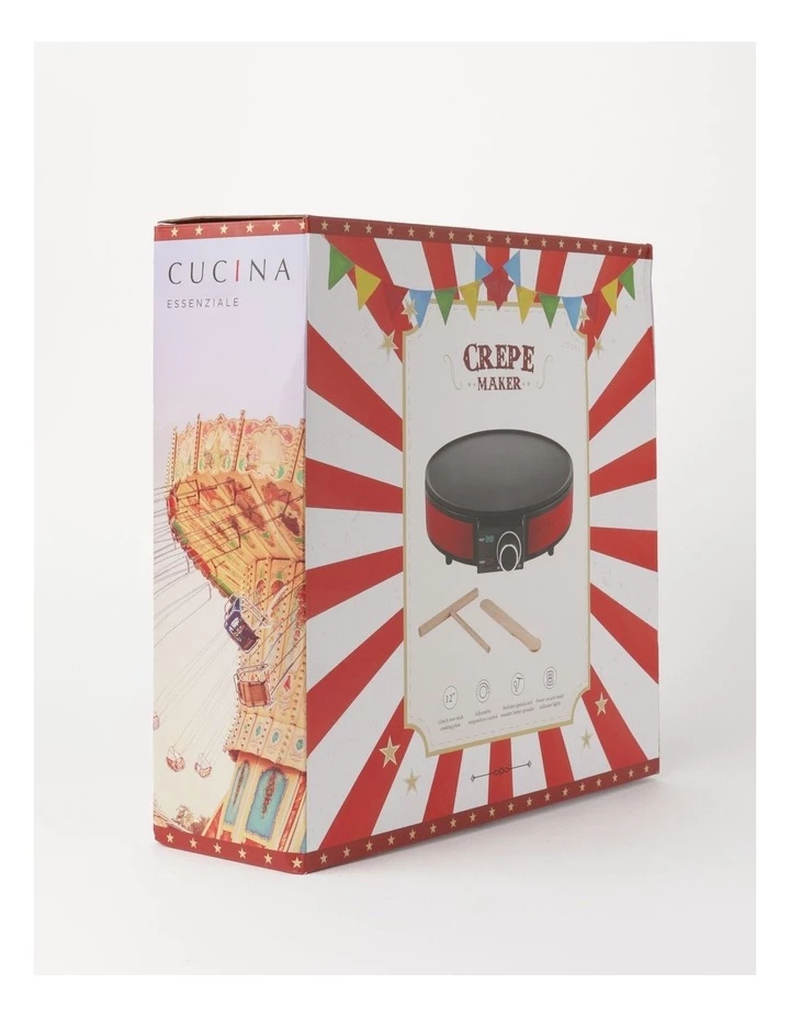 Cheap β Cucina Essenziale Crepe Maker Red CCM914R π― 4 Cheap β Cucina Essenziale Crepe Maker Red CCM914R π― - Image 4