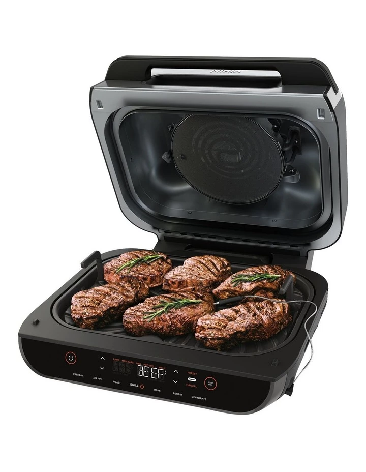 Outlet π Ninja Foodi Smart XL Grill & Air Fryer Black /Stainless Steel AG551 β¨ 4 Outlet π Ninja Foodi Smart XL Grill & Air Fryer Black /Stainless Steel AG551 β¨ - Image 4
