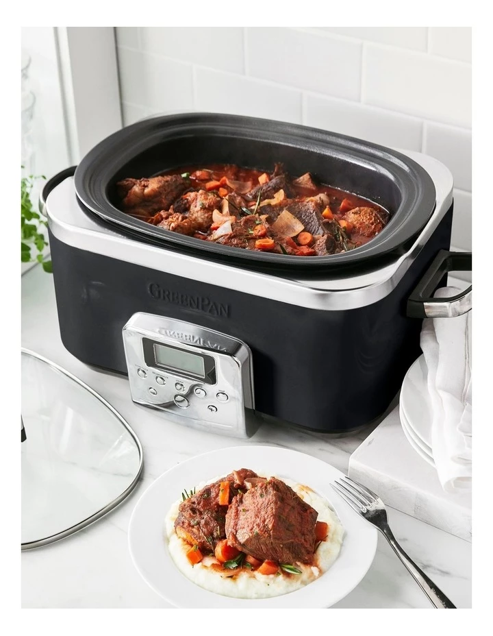 Best Pirce β€οΈ GreenPan 6L Slow Cooker Black CC005723-003 π 2 Best Pirce β€οΈ GreenPan 6L Slow Cooker Black CC005723-003 π - Image 2