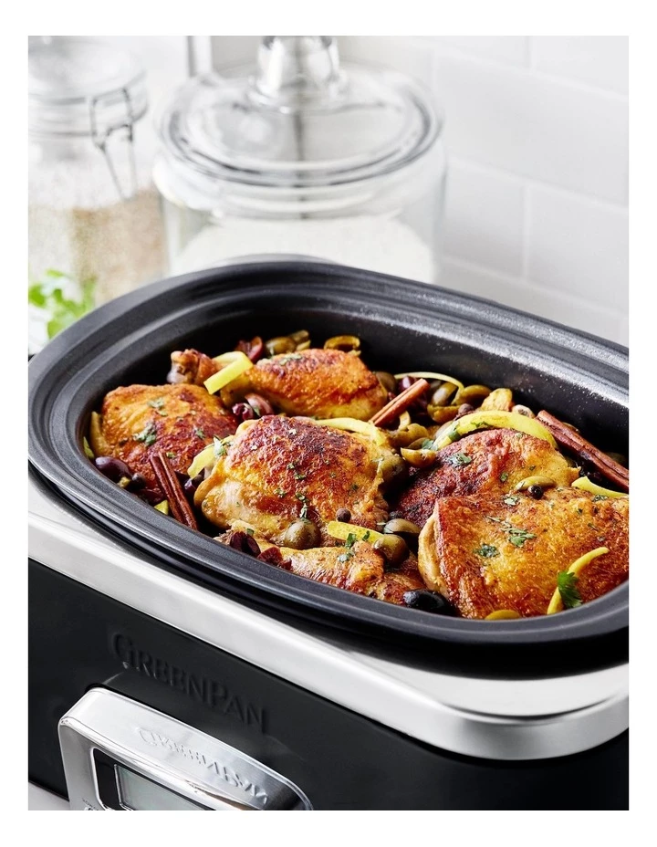 Best Pirce β€οΈ GreenPan 6L Slow Cooker Black CC005723-003 π 5 Best Pirce β€οΈ GreenPan 6L Slow Cooker Black CC005723-003 π - Image 5