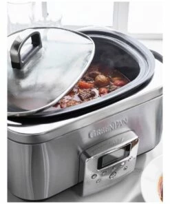 Discount ✨ GreenPan 6L Slow Cooker Stainless Steel CC005722-003 🎉 -Appliances Sales Store 859904470 3 720x928
