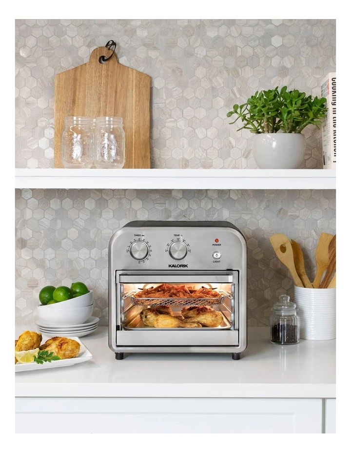 Buy π Kalorik 12L Air Fryer Oven Black/Stainless Steel AFO46894BKSS π 2 Buy π Kalorik 12L Air Fryer Oven Black/Stainless Steel AFO46894BKSS π - Image 2