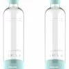 Discount 😀 Philips Carbonating Bottle 1L Mint 2 Pack 🛒