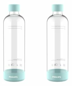 Discount 😀 Philips Carbonating Bottle 1L Mint 2 Pack 🛒
