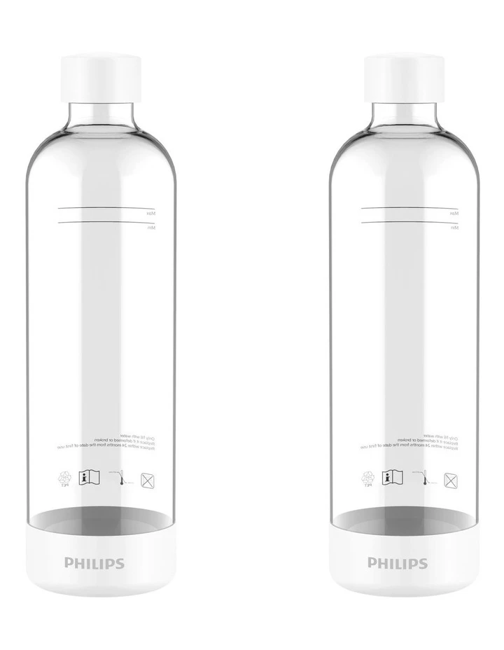 Buy π― Philips Carbonating Bottle 1L White 2 Pack π 1 Buy π― Philips Carbonating Bottle 1L White 2 Pack π