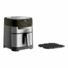 Coupon ✨ Tefal Easy Fry & Grill Deluxe Air Fryer Black/Silver EY505D 😀