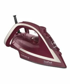 Budget 🎉 Tefal UltraGliss Anti-Calc Plus Steam Iron Red FV6845 ✨