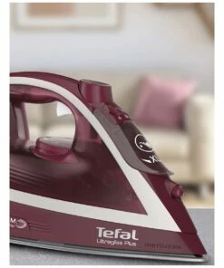 Budget 🎉 Tefal UltraGliss Anti-Calc Plus Steam Iron Red FV6845 ✨ -Appliances Sales Store 864036010 4 720x928