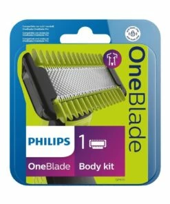 Outlet 𧨠Philips OneBlade Body Kit Replacement Head Black QP610/50 β
