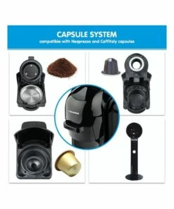 Coupon 👏 Homemaid 3-in-1 Coffee Multi Capsule Pod Machine CM511HM 👏 -Appliances Sales Store 869504950 5 720x928