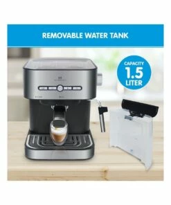 Buy 🛒 Hauffmann Davis Espresso Coffee Machine Automatic Italian Pump Frother HD-CM-2021 🤩 -Appliances Sales Store 869505040 4 720x928