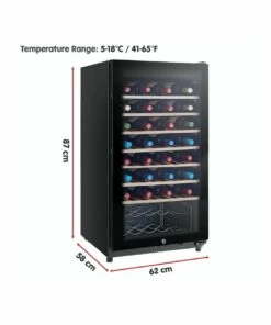 Brand new ❤️ Nordic 45 Bottle Wine Fridge Mini Cooler Chiller Storage WC45 🧨 10 Brand new ❤️ Nordic 45 Bottle Wine Fridge Mini Cooler Chiller Storage WC45 🧨 -Appliances Sales Store 869505310 4 720x928