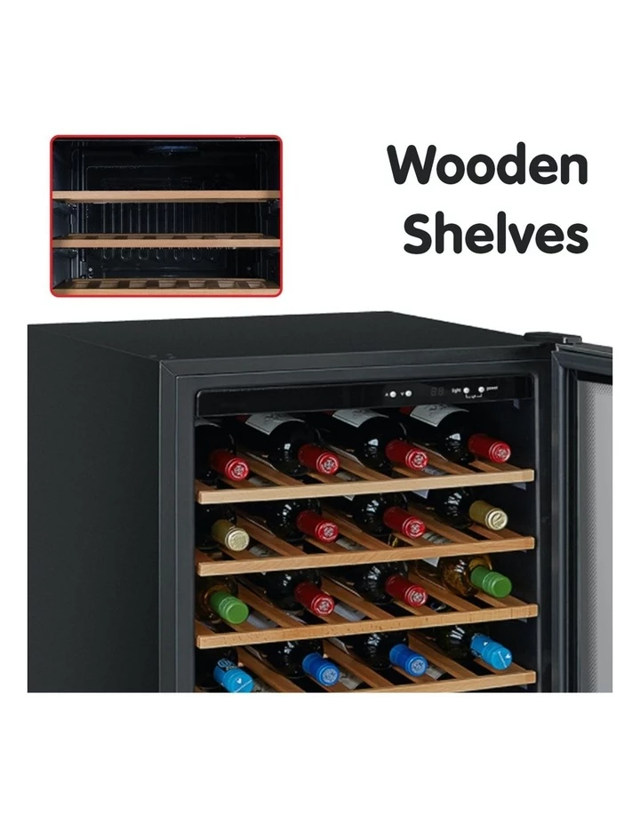 Brand new ❤️ Nordic 45 Bottle Wine Fridge Mini Cooler Chiller Storage WC45 🧨 6 Brand new ❤️ Nordic 45 Bottle Wine Fridge Mini Cooler Chiller Storage WC45 🧨 - Image 6
