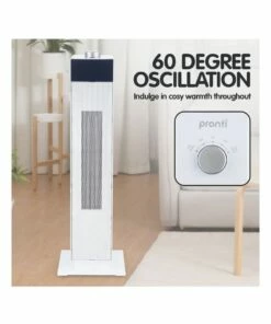 Brand new 👏 Pronti Electric Tower Heater PTC Ceramic 2000W White ✨ -Appliances Sales Store 869505490 4 720x928