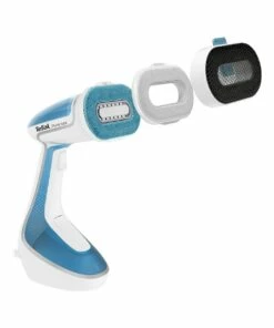 Cheapest 🎁 Tefal Pure Tex Handheld Garment Steamer Preppy Blue DT9540 🧨