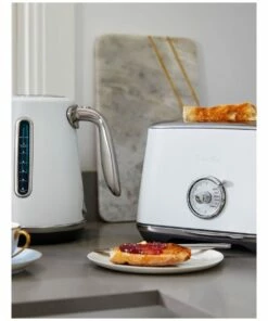New 😀 Breville The Luxe Duo Toaster & Kettle Sea Salt BKT735SST2JAN1 ❤️ -Appliances Sales Store 869908510 3 720x928