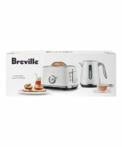 New 😀 Breville The Luxe Duo Toaster & Kettle Sea Salt BKT735SST2JAN1 ❤️ -Appliances Sales Store 869908510 5 720x928