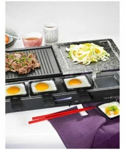 Promo 💯 Davis & Waddell 8 Person Electric Party Grill Black D1516 🧨 -Appliances Sales Store 882627310 4 720x928