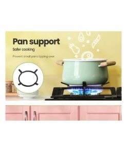 Coupon 👍 Comfee Gas Cooktop 4 Burners Kitchen Gas Hob Trivets Stove Cook Top 60cm Black ❤️ -Appliances Sales Store 882961120 7 720x928