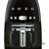 Deals 😍 Smeg Retro Drip Filter Coffee Machine Black DCF02BLAU 🛒