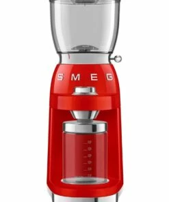Outlet π Smeg 50's Style Retro Coffee Grinder Red CGF01RDAU π―