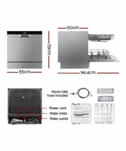 Deals 👍 Comfee 8 Place Setting Countertop Dishwasher CDW083802S ⌛ -Appliances Sales Store 884105380 4 720x928