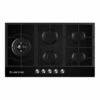 Best reviews of ✨ Kleenmaid 5 Burner Gas on Black Krystal Glass Cooktop with Wok Burner 90cm GCTK9012 🎁