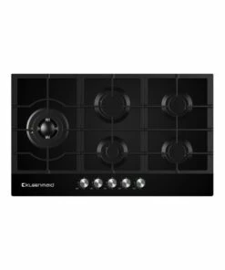 Best reviews of ✨ Kleenmaid 5 Burner Gas on Black Krystal Glass Cooktop with Wok Burner 90cm GCTK9012 🎁